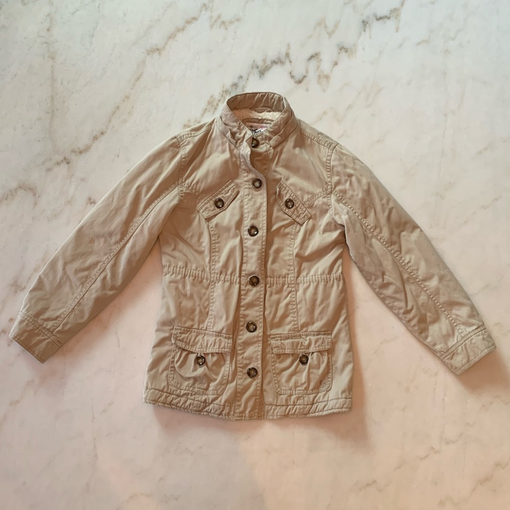 Girl’s Justice coat with removable hood